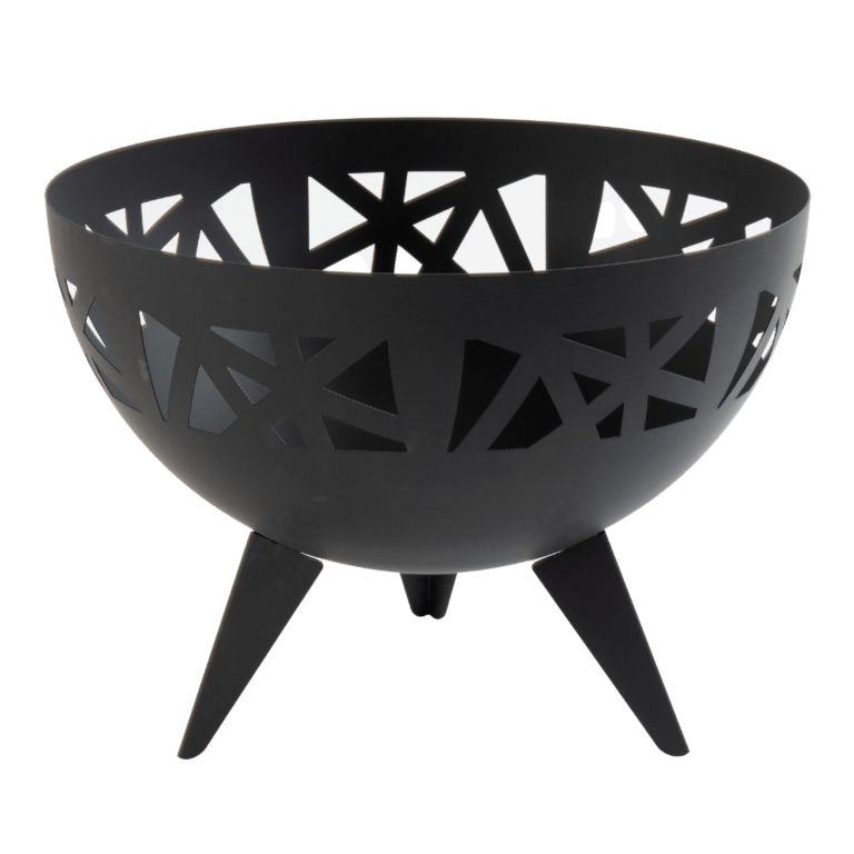 Bol à feu en métal Michigan black 58 x 58 x 42 cm (Quantités Limitées!)