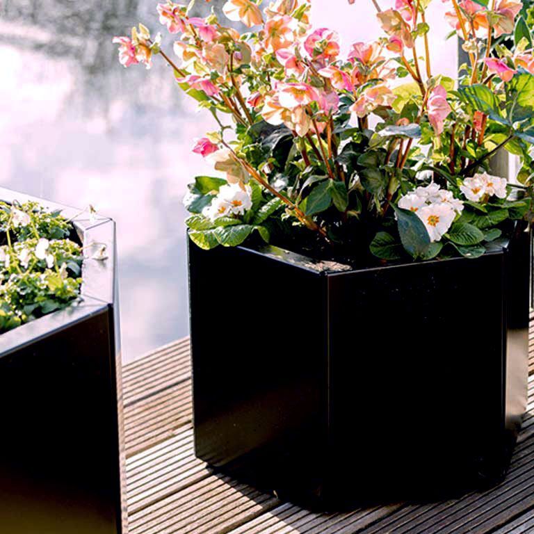 Bac à plantes en acier thermolaqué Denver 30