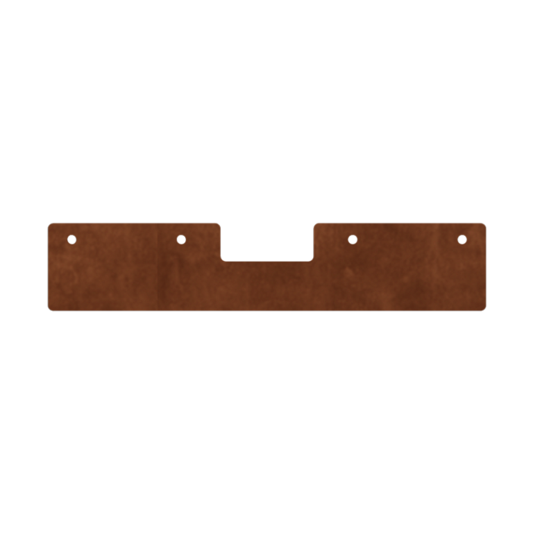 Jardinière en acier Corten - Plaque de jonction - 180°