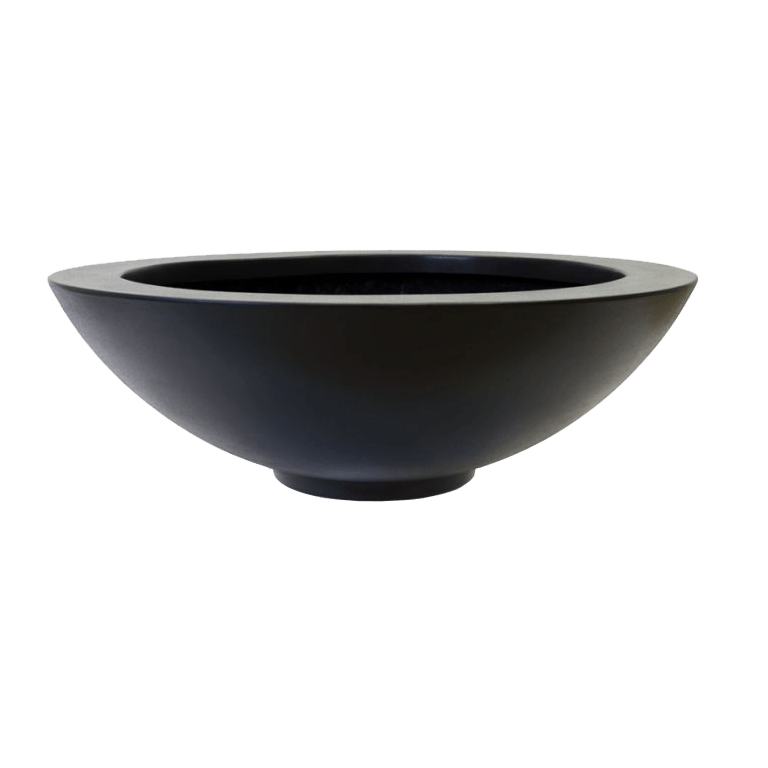 Jardinière en polyester - Coupe - Ø 120 x 40 cm - Avec fond