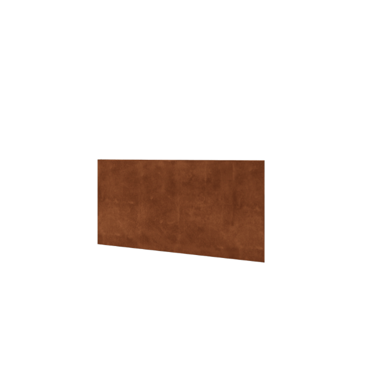 Clôture en acier Corten H - Panneau 120 x 63,3 cm