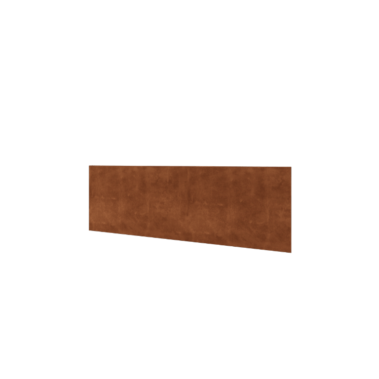 Clôture en acier Corten H - Panneau 180 x 63,3 cm