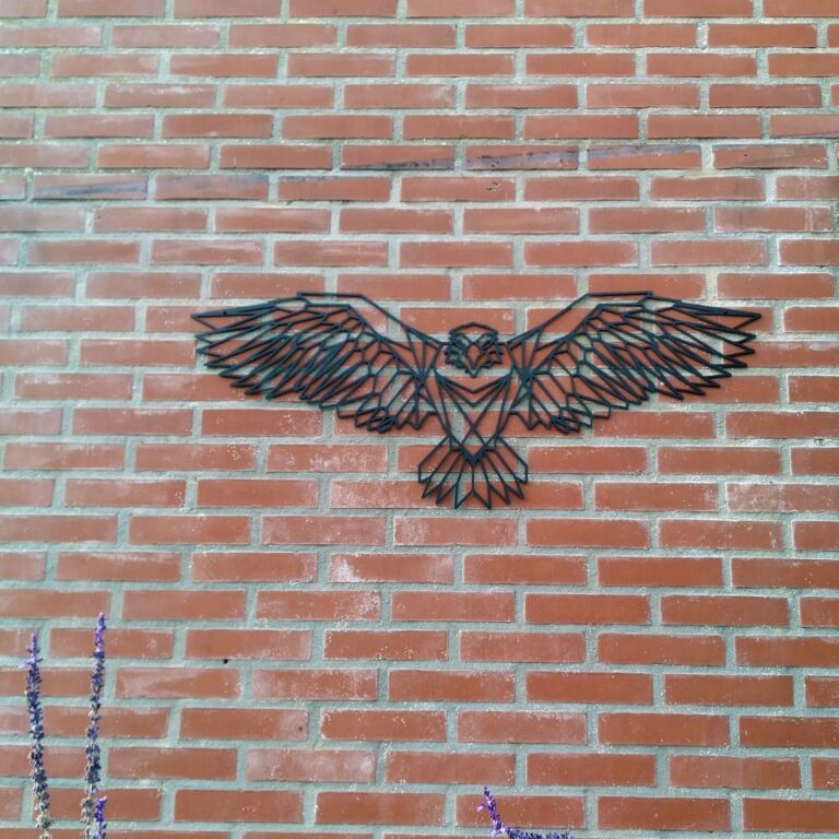 Décoration murale en métal Eagle