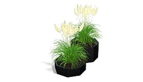 Bac à plantes en acier thermolaqué Chicago special II 400