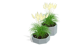 Bac à plantes en acier galvanisé Chicago special II 400