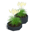 Bac à plantes en acier thermolaqué Chicago special II 500