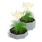 Bac à plantes en acier galvanisé Chicago special II 500