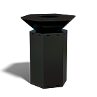 Iron Fire Premium Barbecue 750 Noir