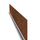 Bordure en acier corten lisse 150 mm 150mm (longueur 2400mm)
