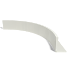 Paroi de soutènement en acier thermolaqué courbe intérieure 1500x1500mm (hauteur 300mm)