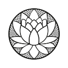 Décorations murales en métal  Lotus Flower