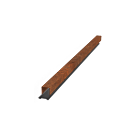 Profilé de transition en acier Corten 50x50x50 (longueur 1500mm)