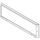 Panneau en acier corten 300x1000mm