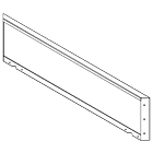 Panneau en acier corten 300x1200mm