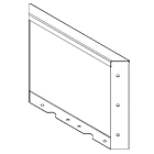 Panneau en acier corten 300x400mm