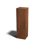 Socle en acier Corten Ohio 300x300x1000