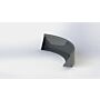 Paroi de soutènement en acier thermolaqué courbe extérieure 1000x1000mm (hauteur 300mm)