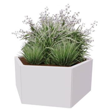 Bac à plantes en acier thermolaqué Denver 50