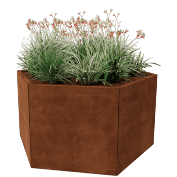 Jardinière en acier corten Denver 70