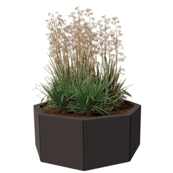 Jardinière en acier peint par poudrage Chicago 30