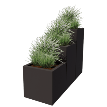 Bac à plantes en acier thermolaqué Miami special III 40