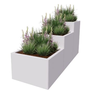 Bac à plantes en acier thermolaqué Miami special III 60