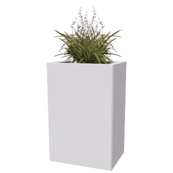 Bac à plantes en acier thermolaqué Texas 30 x 40 cm