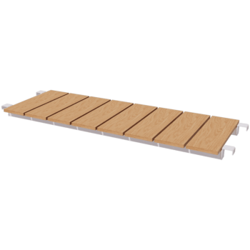 Banc Vegas en acier peint par poudrage