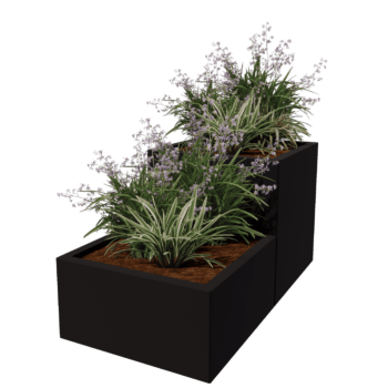 Bac à plantes en acier thermolaqué Miami special II 60