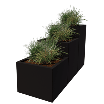 Bac à plantes en acier thermolaqué Miami special III 50