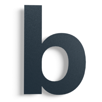 Numéros de maison noirs b – 43,1 cm