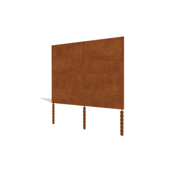 Clôture en acier corten H4 set complet 258 cm