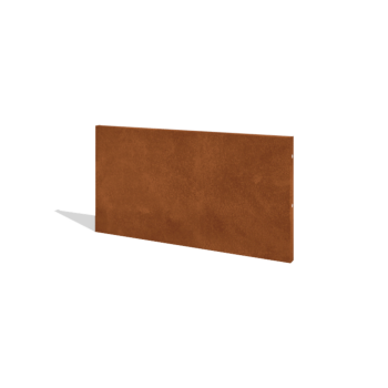 Clôture en acier corten H Panneau 120 x 63,3 cm