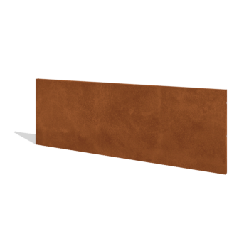 Clôture en acier corten H Panneau 180 x 63,3 cm