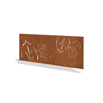 Clôtures ornementales acier corten N 149 x 60 cm