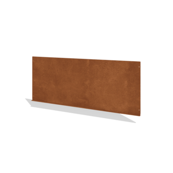 Clôtures ornementales acier corten V 149 x 60 cm