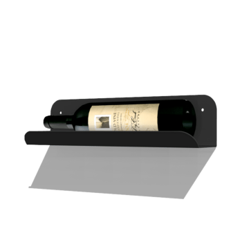 Étagère à vin en acier thermolaqué Lazio 35 cm