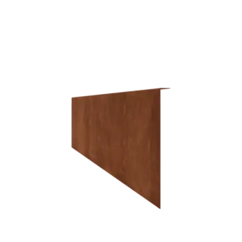 Bordures de jardin en acier Corten - Corpulent - Hauteur 34 cm - 150 cm