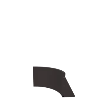 Mur de soutènement en acier - Courbe intérieure - 50 x 50 x 40 cm - Autre couleur RAL