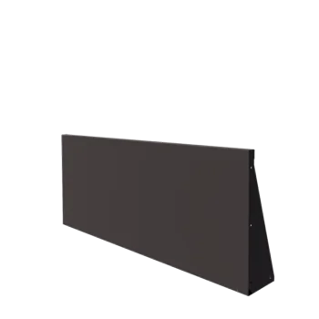 Mur de soutènement en acier - Droit - 150 x 60 cm - Autre couleur RAL