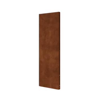 Panneau décoratif en acier Corten - Basique - 60 x 6 x 190 cm