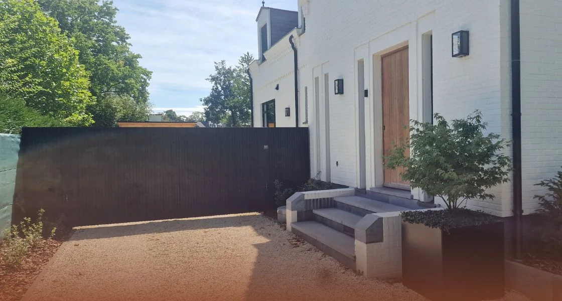 Inspiration pour un jardin de devant avec allée