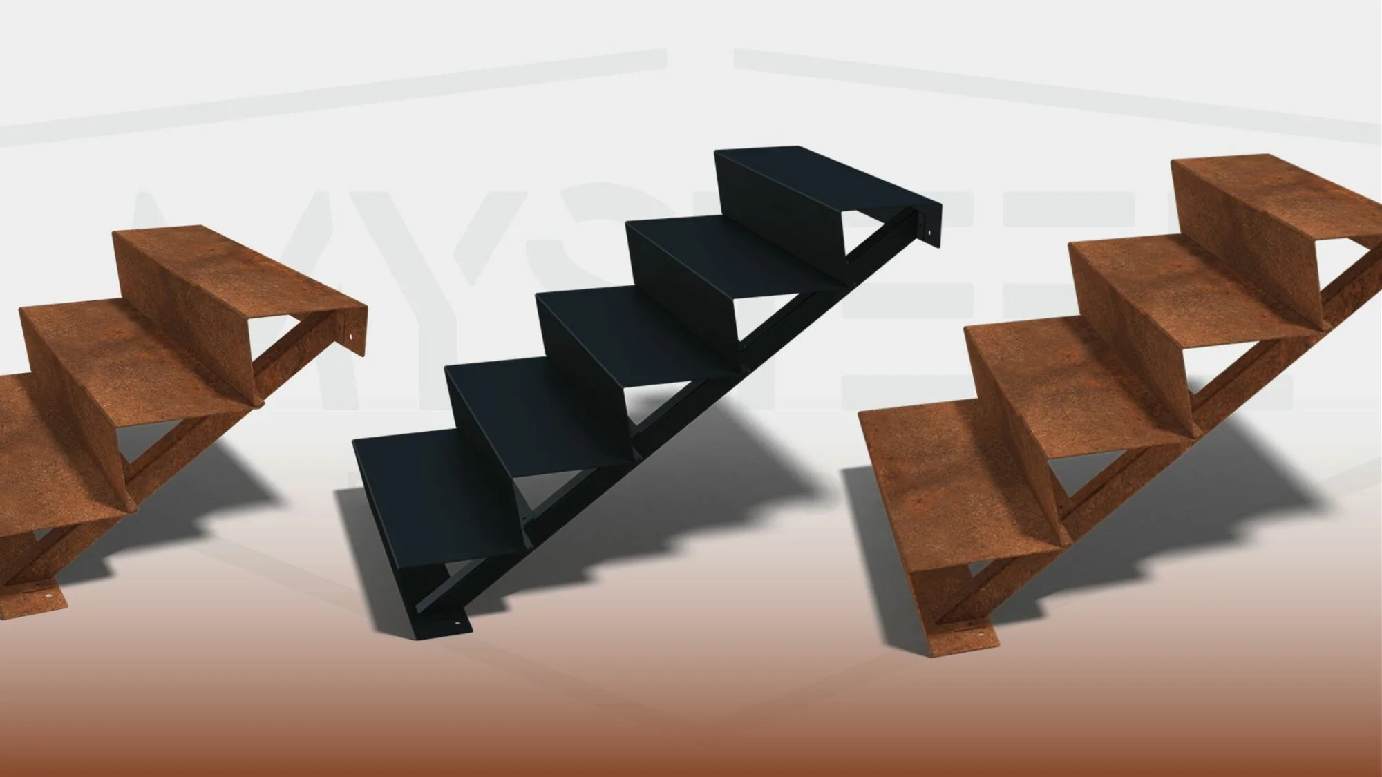 Comment dois-je entretenir mes escaliers de jardin en acier ?