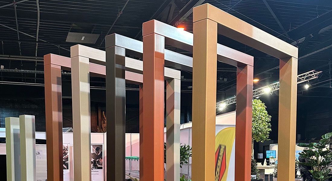 Pergola en acier corten Pergola en acier corten